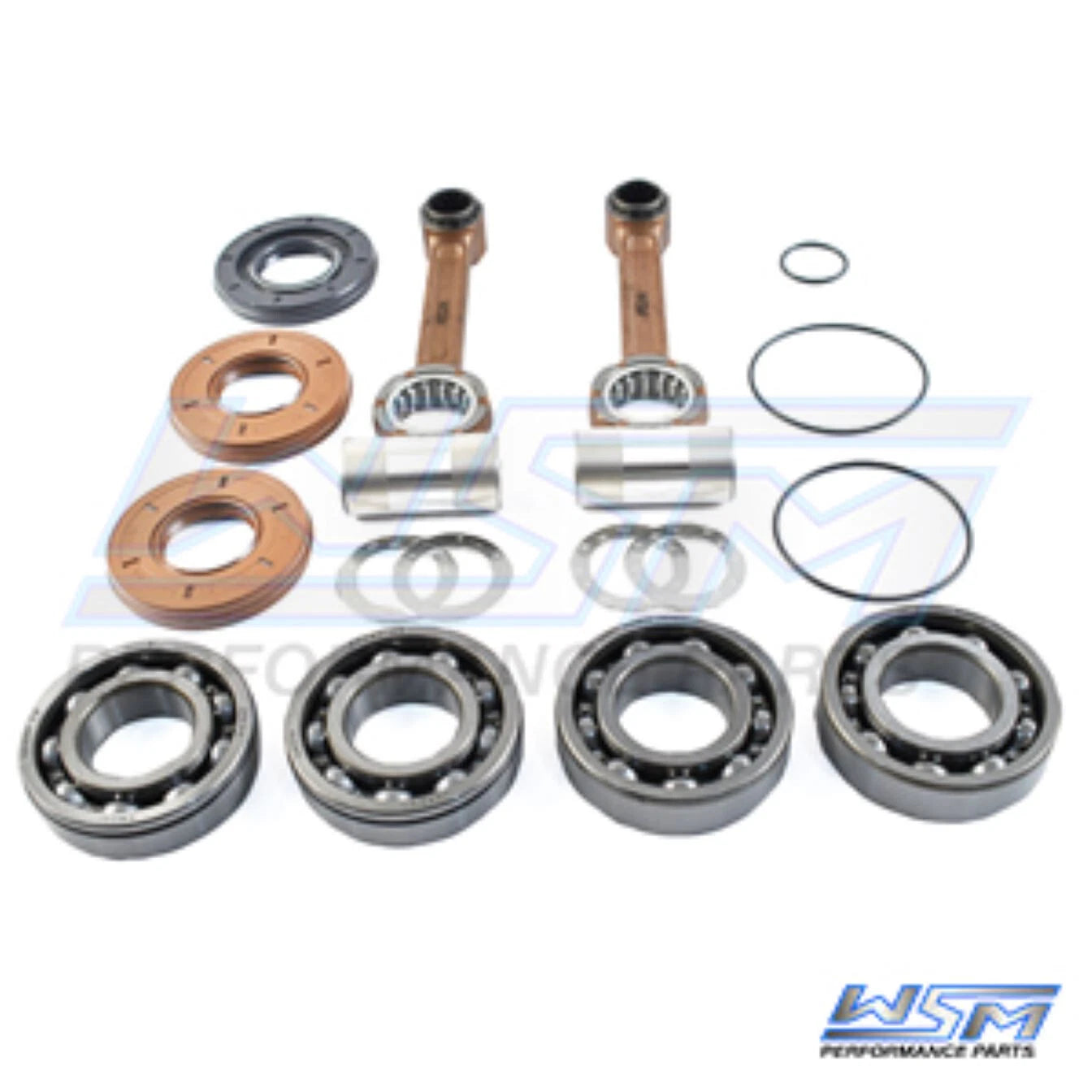 Crankshaft Rebuild Kit for Kawasaki 440/550 (1979–1990) 010-312
