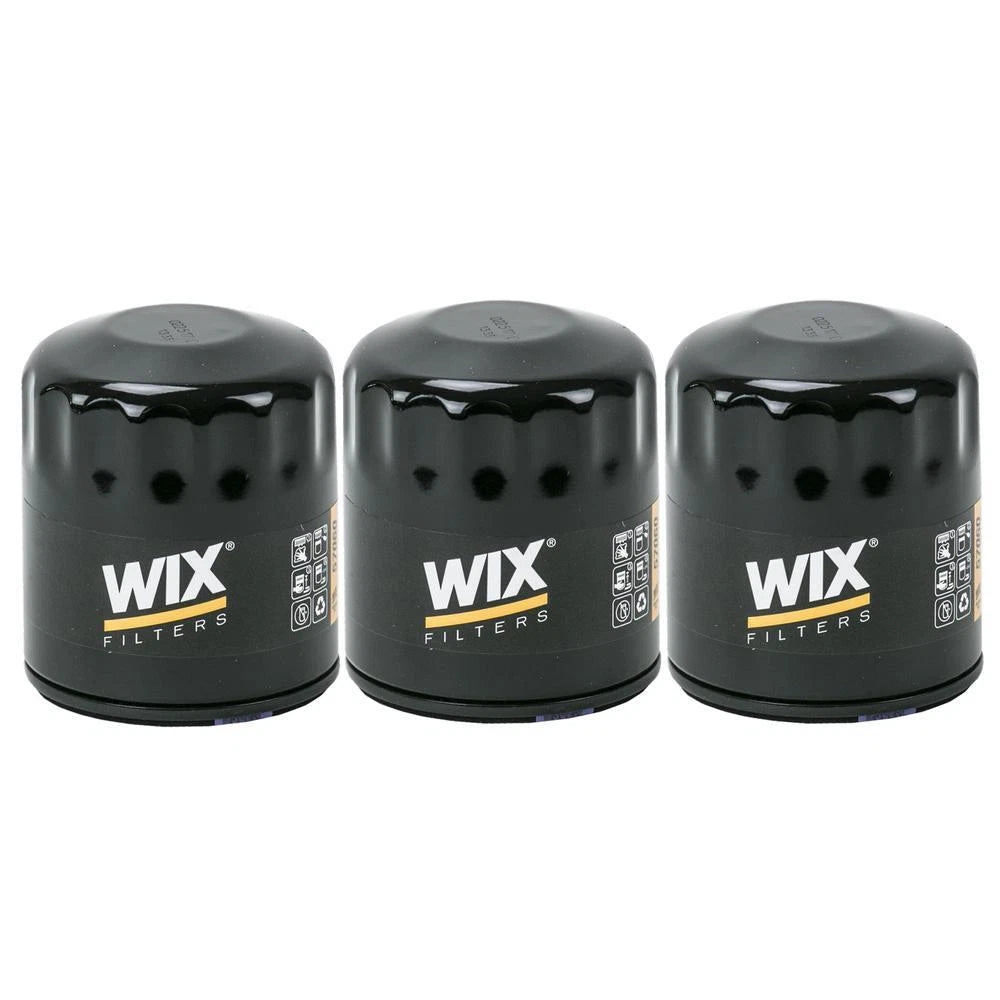 Set of 3 Engine Oil Filters for Chevrolet Buick Cadillac Dodge GMC