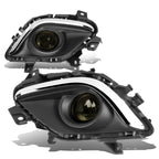 Pair of Fog Lights with Switch & Harness for Mazda 6 (2014–2016) - Smoked Lens, Chrome Bezel