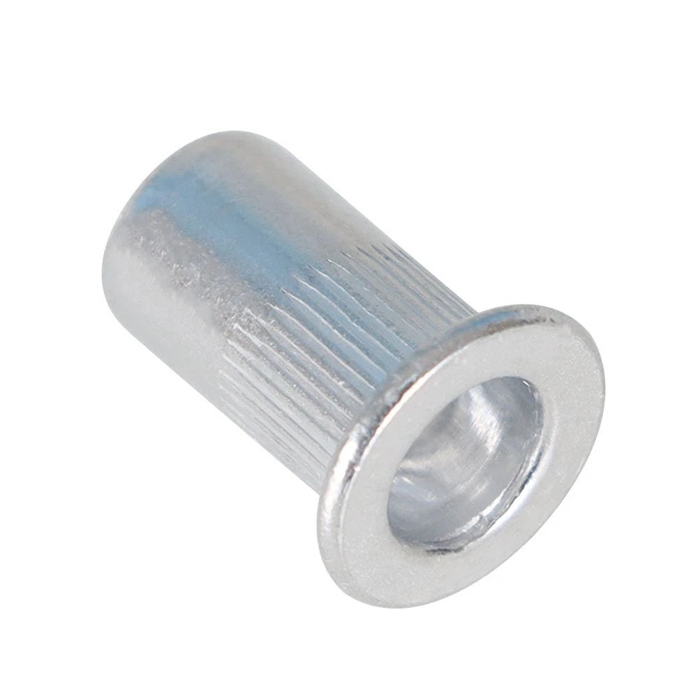 Set of 100 Aluminum Rivet Nuts for Various Applications