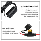 Handlebar Mounted Motorcycle Charger for Motorcycles