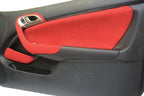 Front Door Handle Tweed Cover for Acura RSX (2002–2006) Red