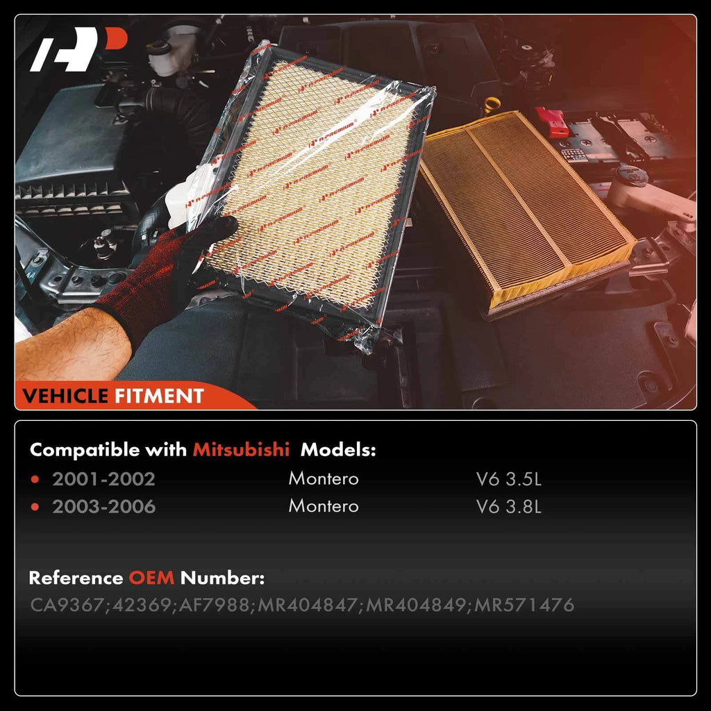 Engine Air Filter for Mitsubishi Montero (2001-2006)