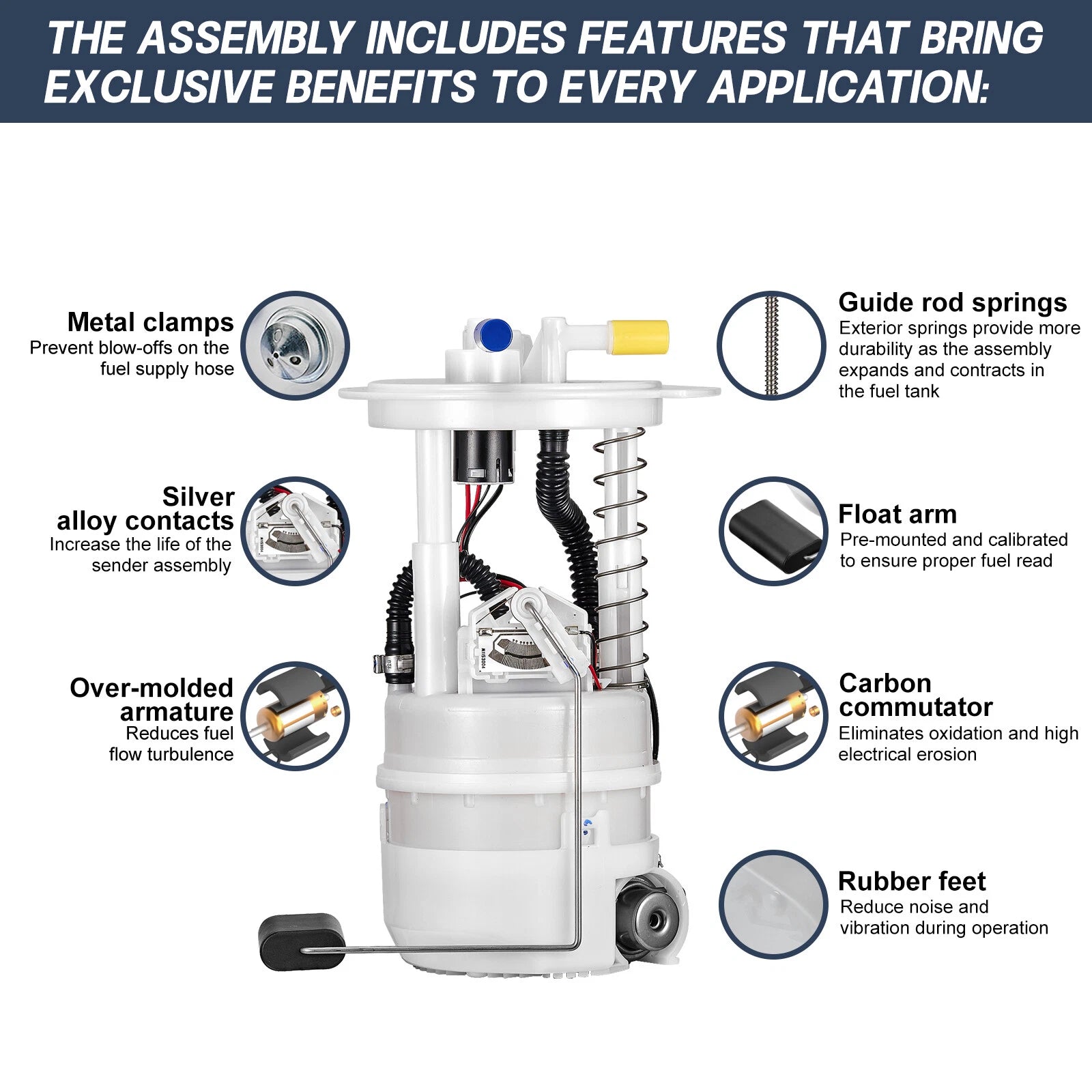 Fuel Pump for Nissan Altima Maxima Quest (2004-2009)