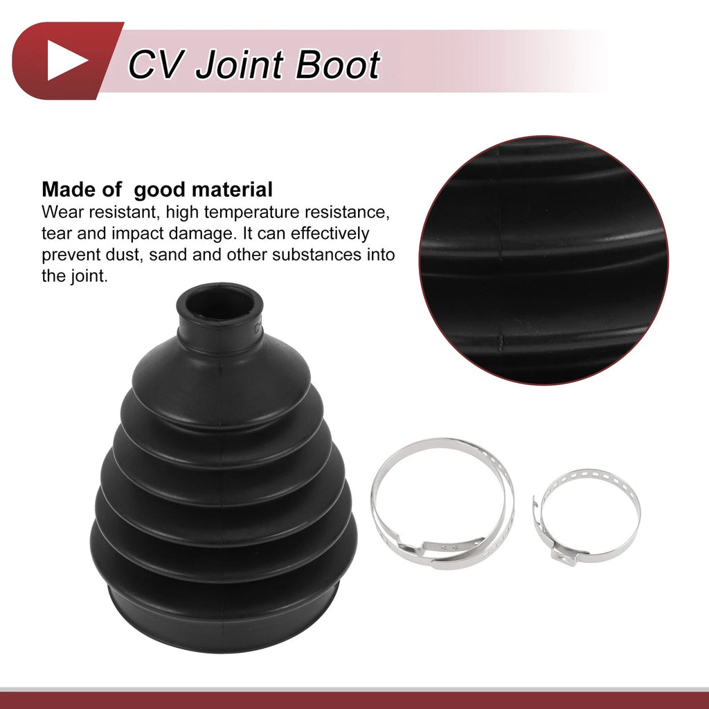 Outer CV Joint Boot Kit with Clamps for Toyota RAV4 (2005–2020)