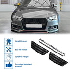 Front Lower Bumper Grille for Audi A4 B9 (2016–2018) Black S-Line
