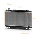 Aluminum Cooling Radiator for Toyota RAV4 2.4L (2004–2005) DPI-2834
