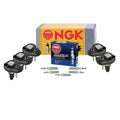 Set of 5 Ignition Coils & 5 Iridium IX Spark Plugs for Chevrolet GMC 3.5L L5