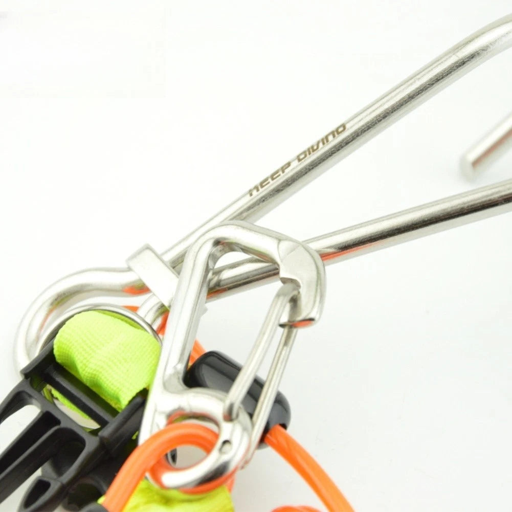 Double Ended Reef Hook for Diving (Marine Grade Stainless Steel 316)