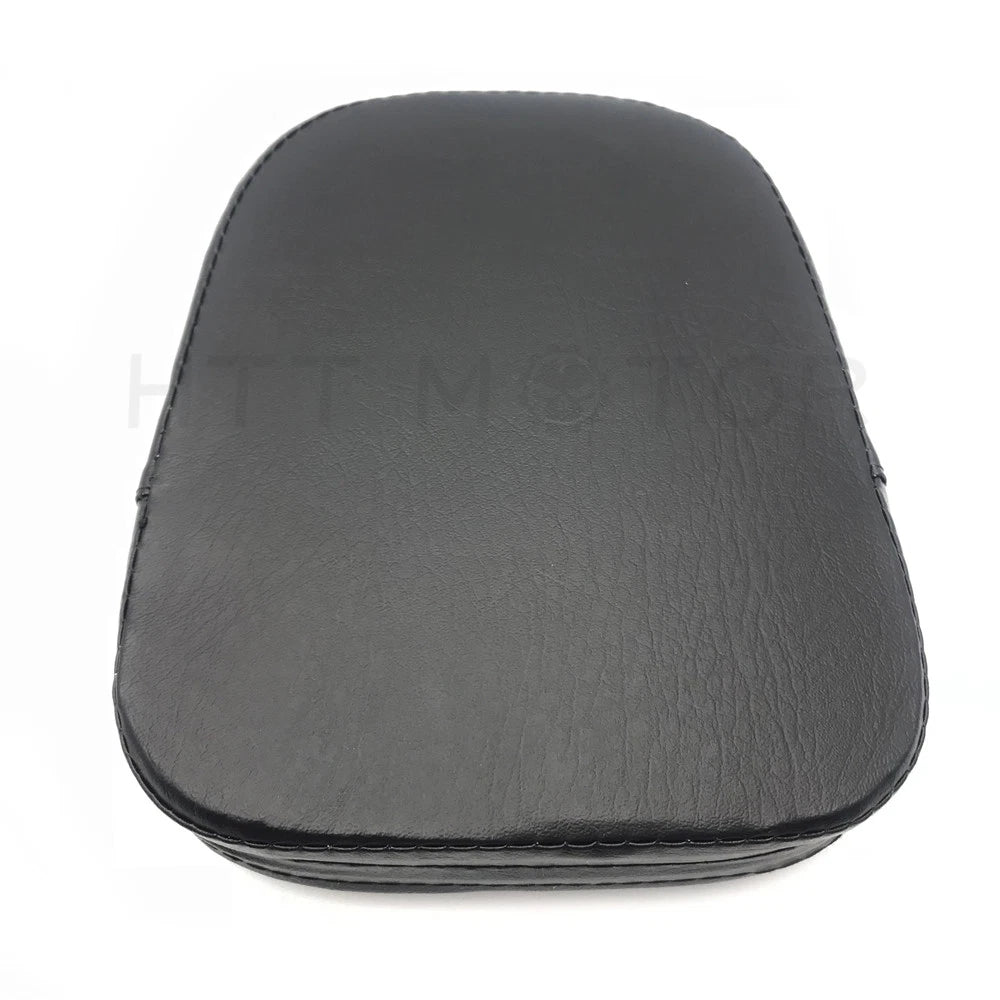 Sissy Bar Cushion Pad for Kawasaki Honda Suzuki Harley (Black)