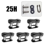 5 Pcs Master Links Chain 25H Connecting Link Metal for Garden