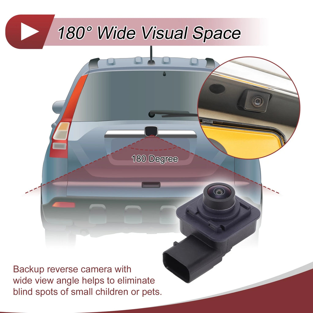 Rear View Camera for Ford F-150 (2015–2016) 120-180 Degree