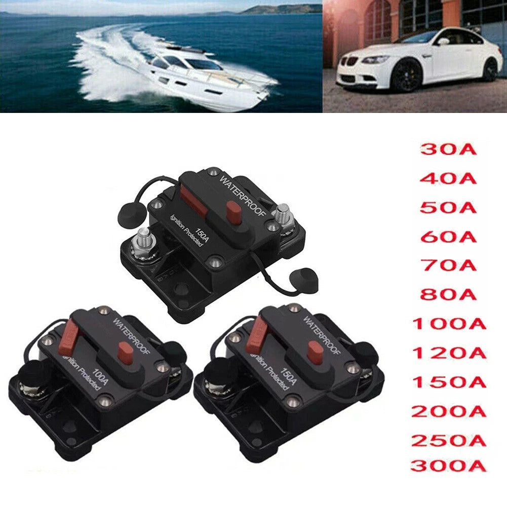 30A/300A Circuit Breaker Fuse Holder for Audio Systems