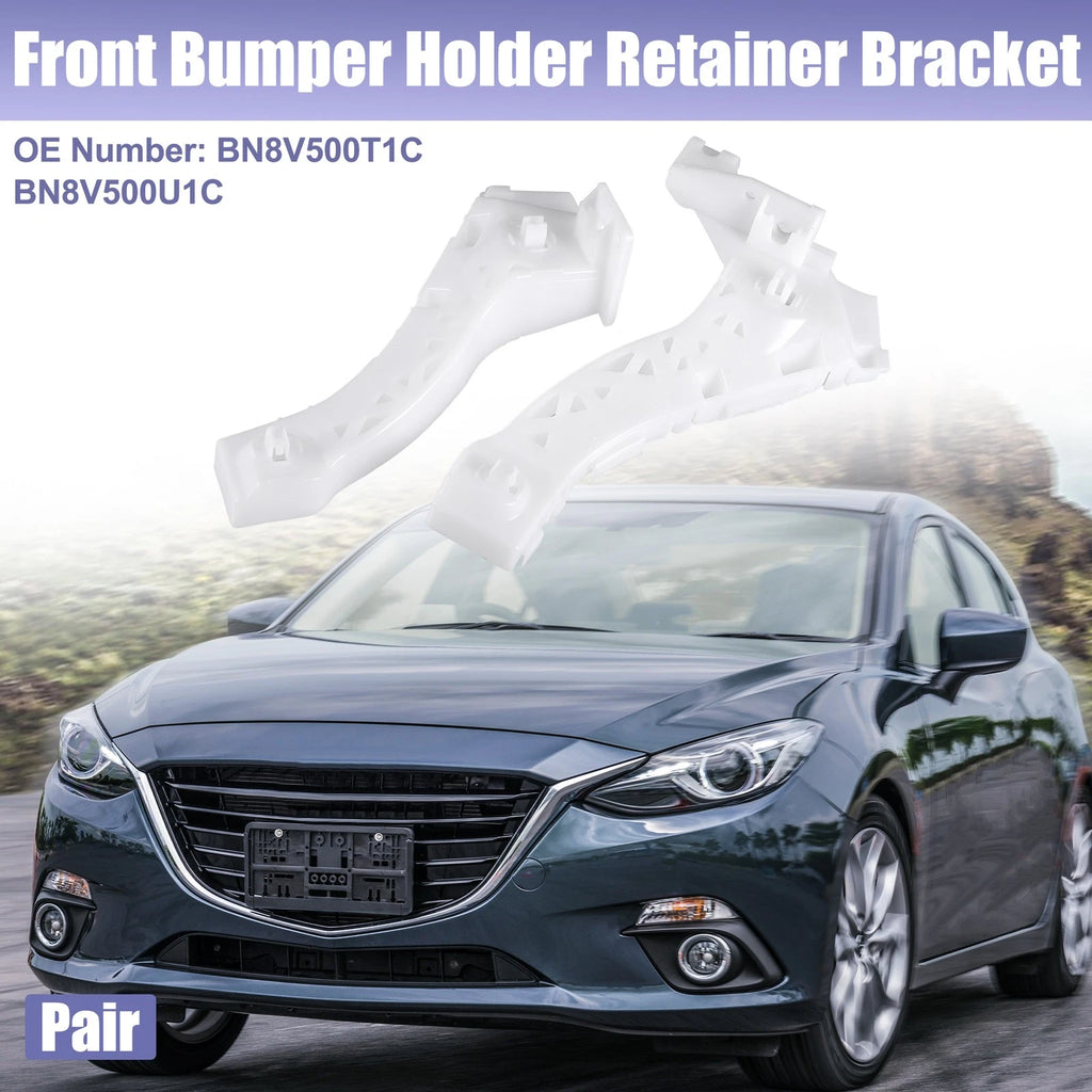 2X Front Left Right Bumper Mounting Support Bracket for Mazda 3 (2004–2006)