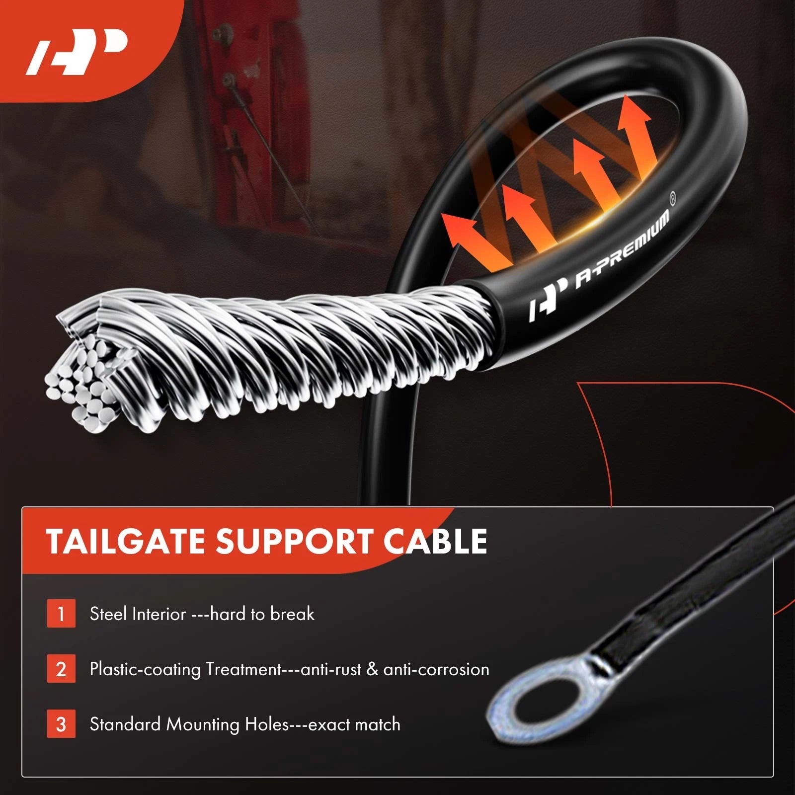 Tailgate Hardware Rebuild Kit for Toyota Tacoma (2009-2015)
