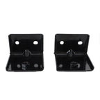 Set of 2 Front Bumper Brackets for Silverado 1500 (2016-2018) Black