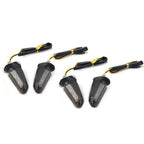 Smoke LED Turn Signal Indicator Lights for Universal Motorcycle