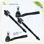 Set of 4 Front Inner Outer Tie Rod End Links for Mercedes Benz C240 C320 CLK 63