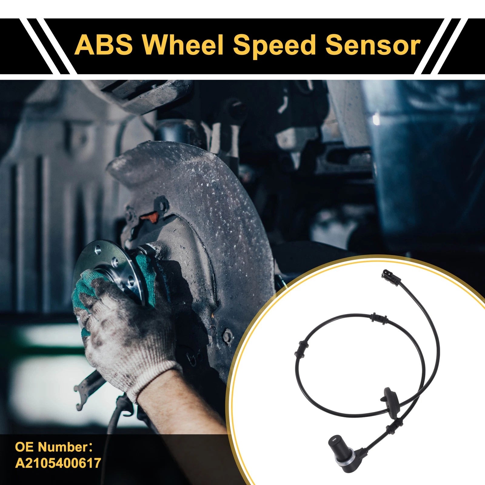 ABS Wheel Speed Sensor No.A2105400617 for Mercedes-Benz W210 (1995–2002)