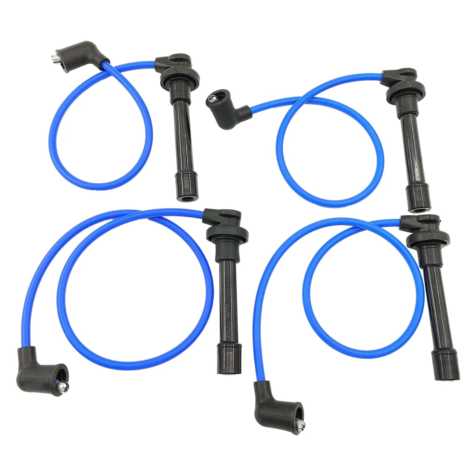 Set of Ignition Wires + Iridium Spark Plugs for Isuzu Oasis (1998–1999)