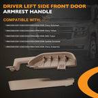 Front Passenger Side Door Armrest Handle for Chevy Suburban GMC (1999-2006)