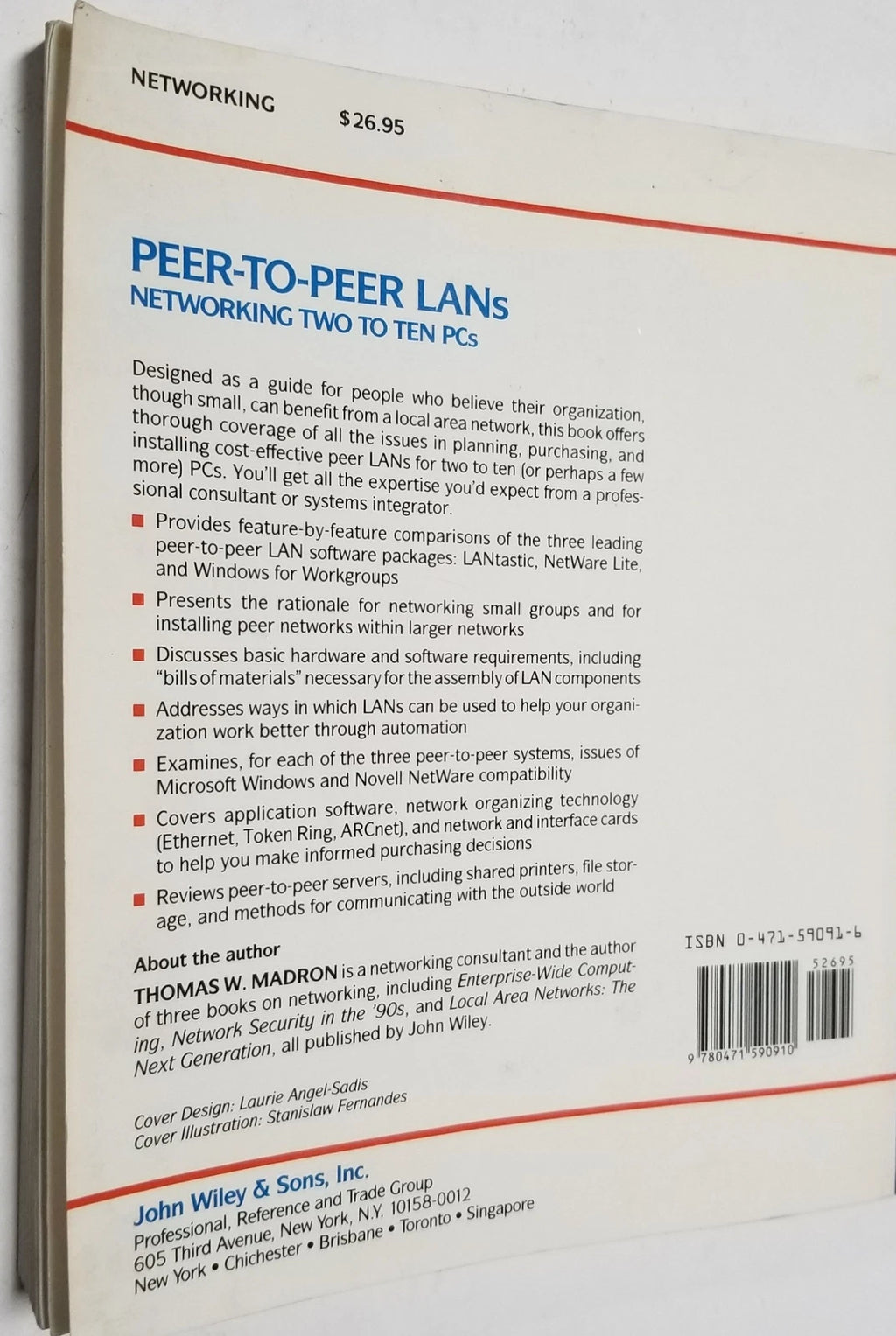 Wiley Peer to Peer LANs Networking for PCs (2-10 Users)