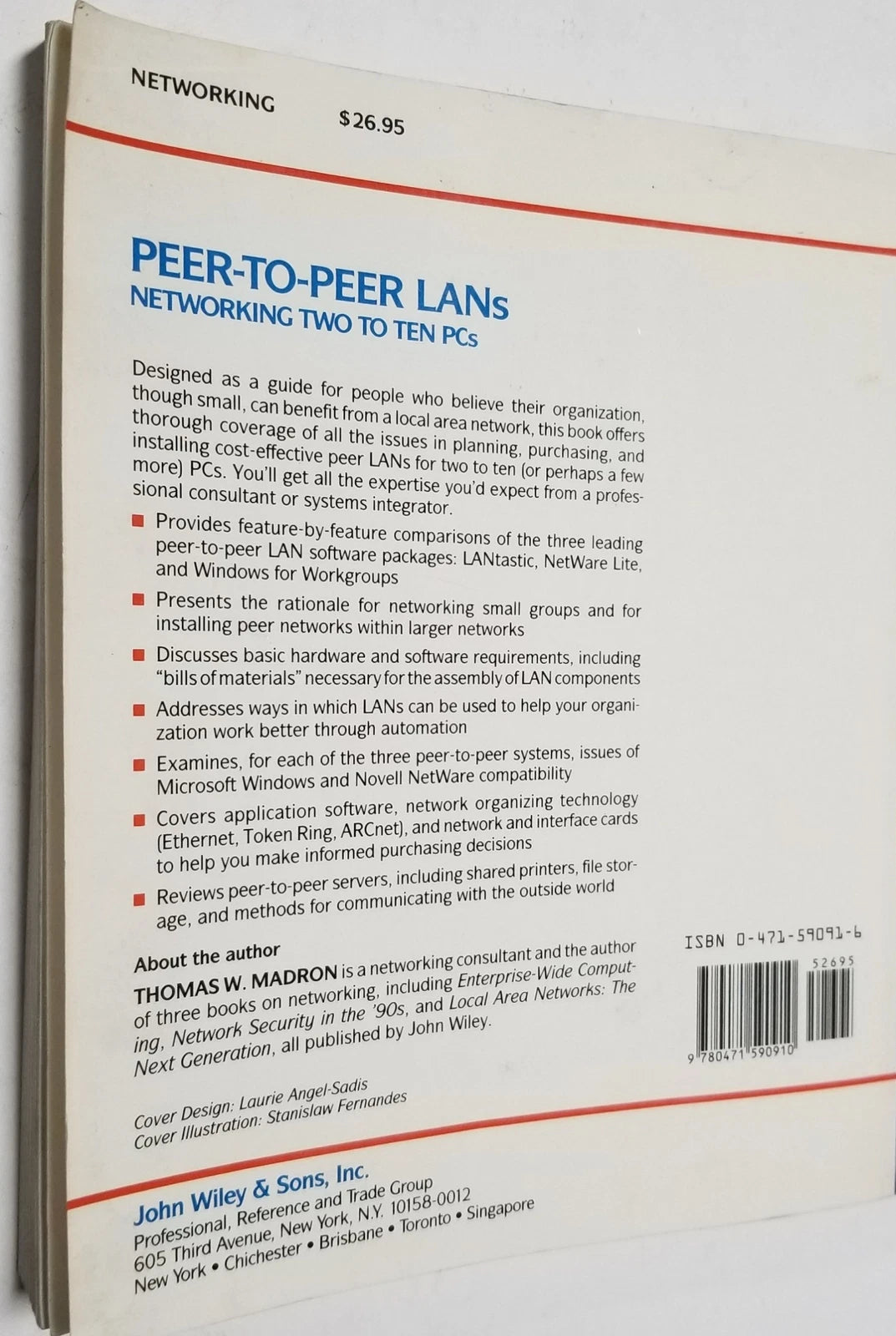 Wiley Peer to Peer LANs Networking for PCs (2-10 Users)