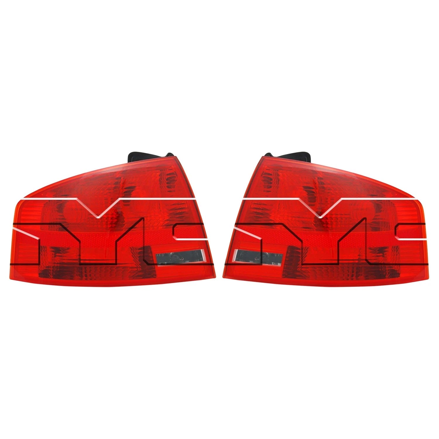 Set of 2 TYC Outer Tail Light Lamp Assemblies for Audi A4 Quattro RS4 S4 (1996–2008)