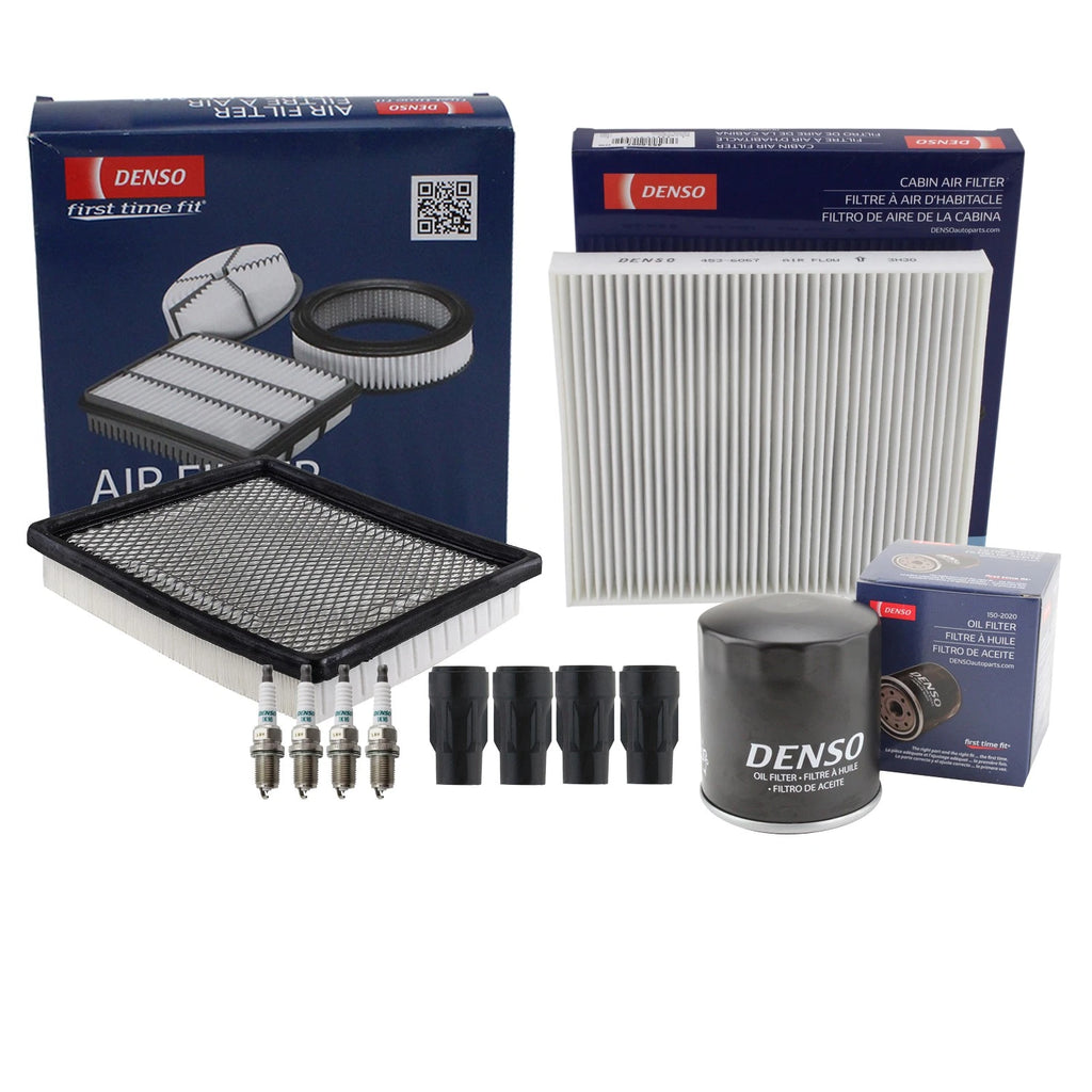 Denso Tune Up Kit 4 Spark Plugs & Boots for Chrysler 200 (2011–2014)