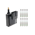 Set of 8 Hitachi Ignition Coils & NGK G-Power Platinum Spark Plugs for F-150