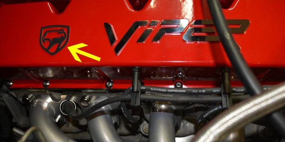 Sneaky Pete Logo Emblem Replacement for Dodge Viper (1992–2010)