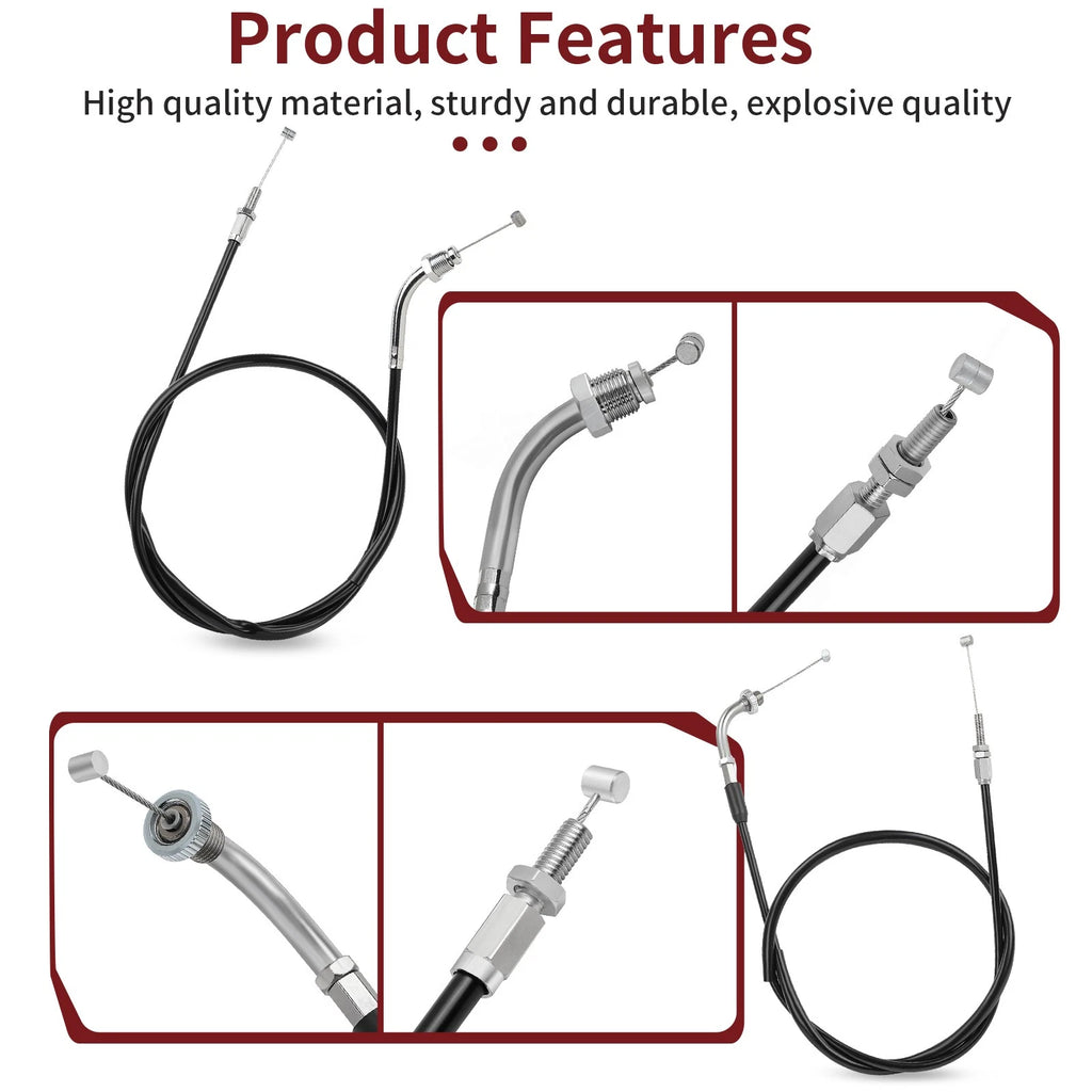 Throttle Cable Push & Pull Set for Honda VTX1300 (2004-2009)