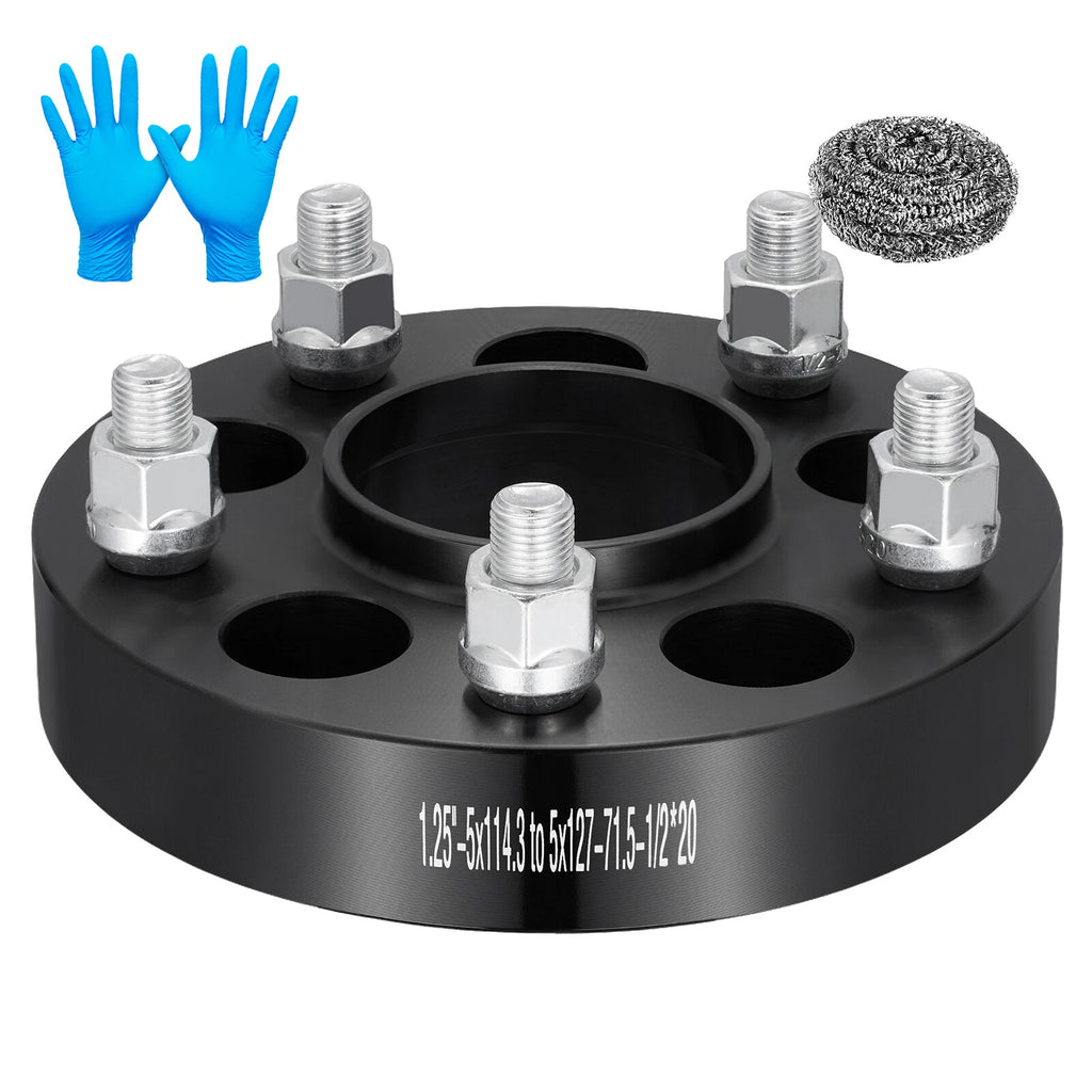 Hubcentric Wheel Adapters for 5x114.3 to 5x127 (71.5mm) (2010–2020)