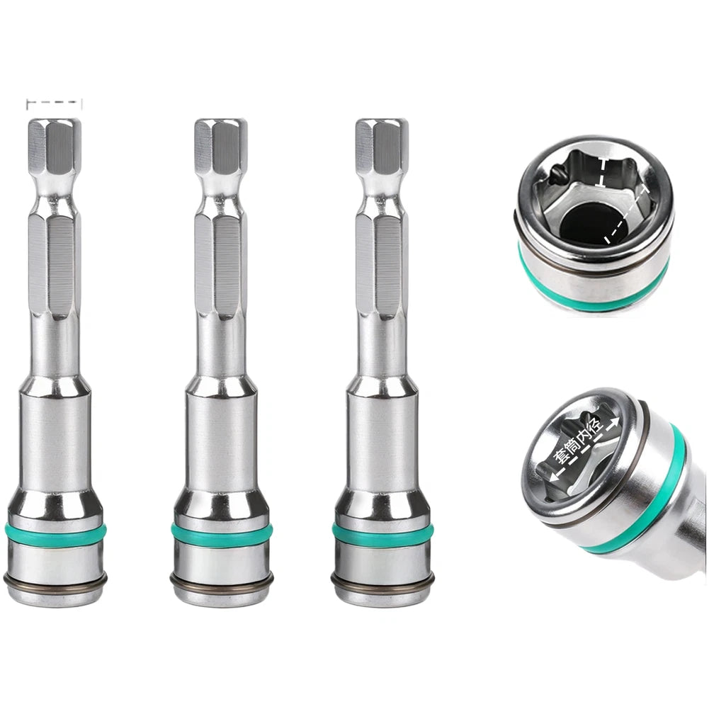 8mm Socket Wrench Bit for Stainless Steel Screws (Alloy Steel)