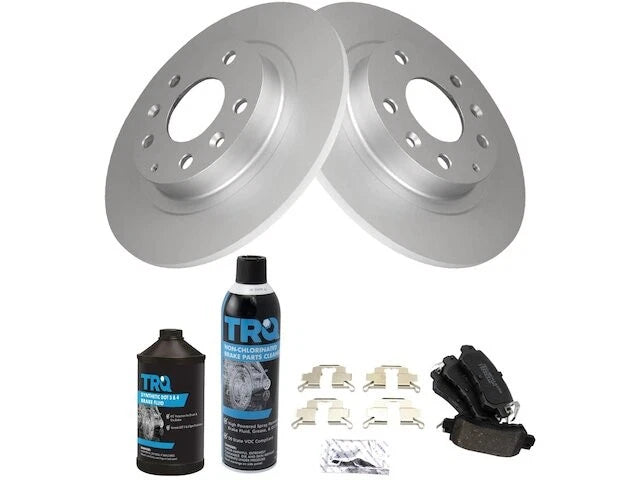 Rear Brake Pad and Rotor Kit for Mazda CX-3 (2016–2018) MX297MS