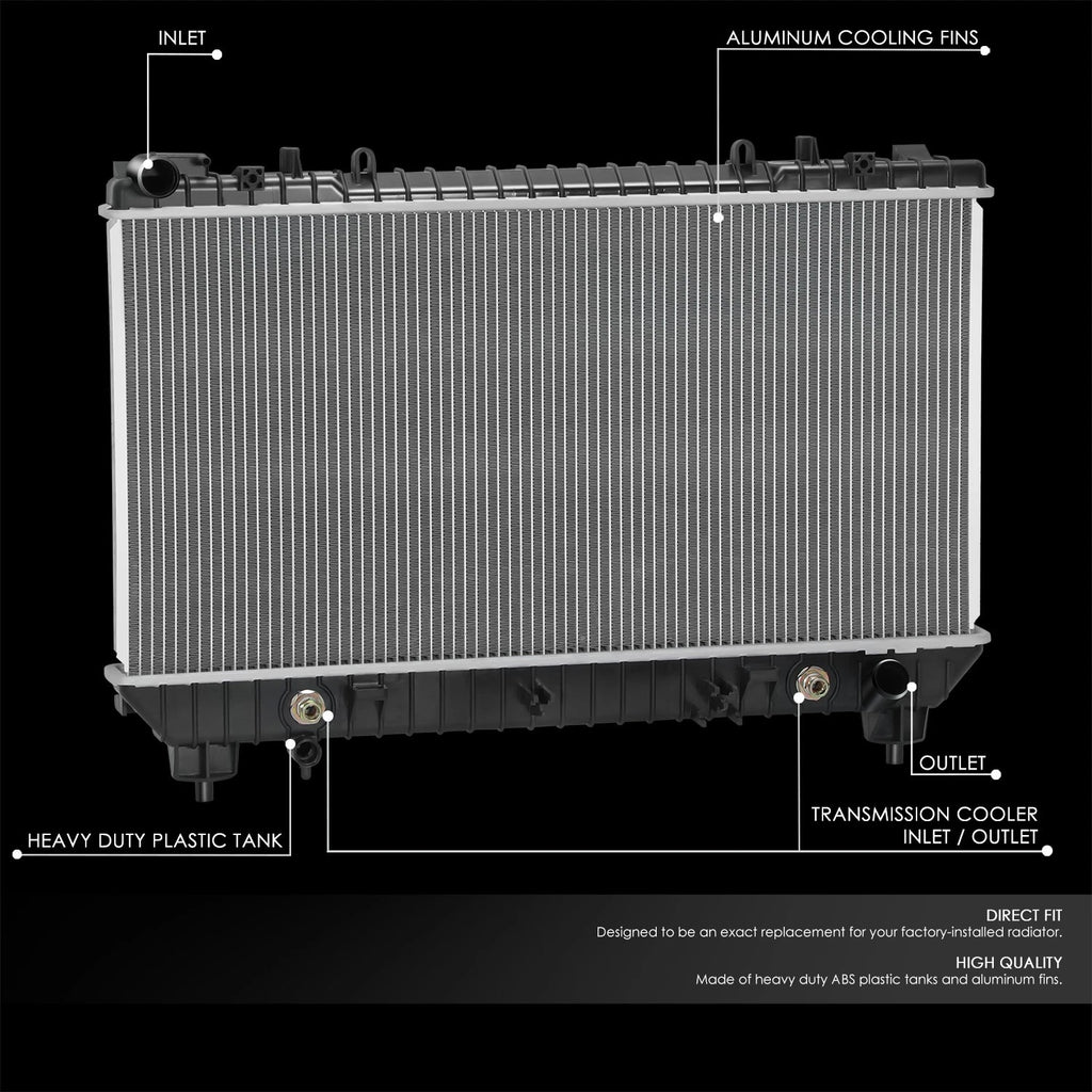 Aluminum Radiator Replacement for Chevrolet Camaro (2010–2011) DPI 13141