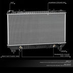 Aluminum Radiator Replacement for Chevrolet Camaro (2010–2011) DPI 13141