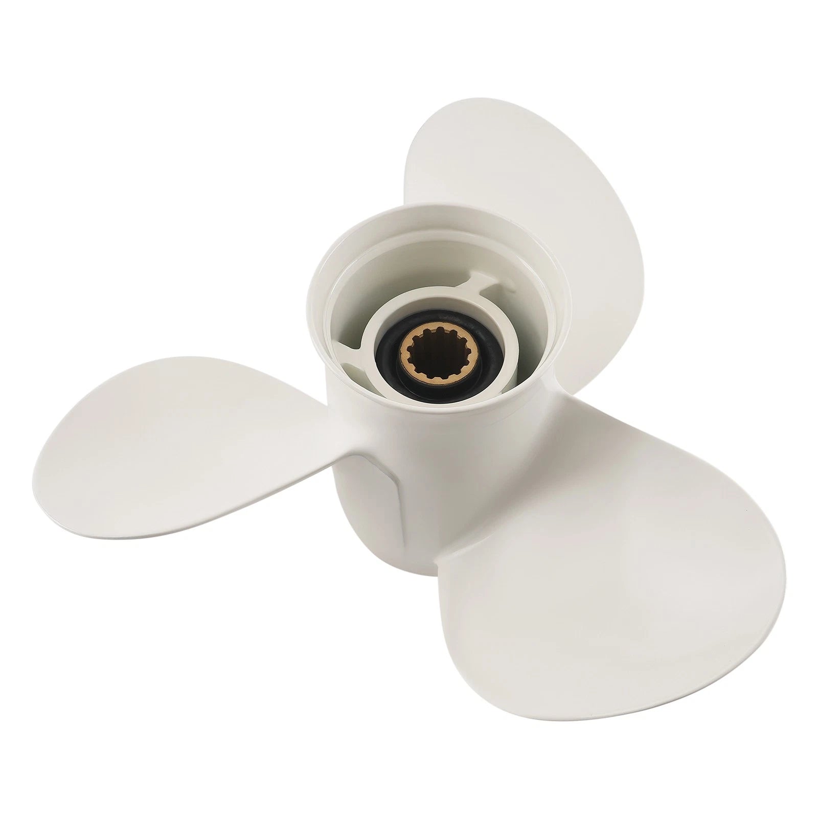 12.25 x 9 Aluminum Boat Propeller for Yamaha T25 F40 F50 F60 (13 Spline RH)
