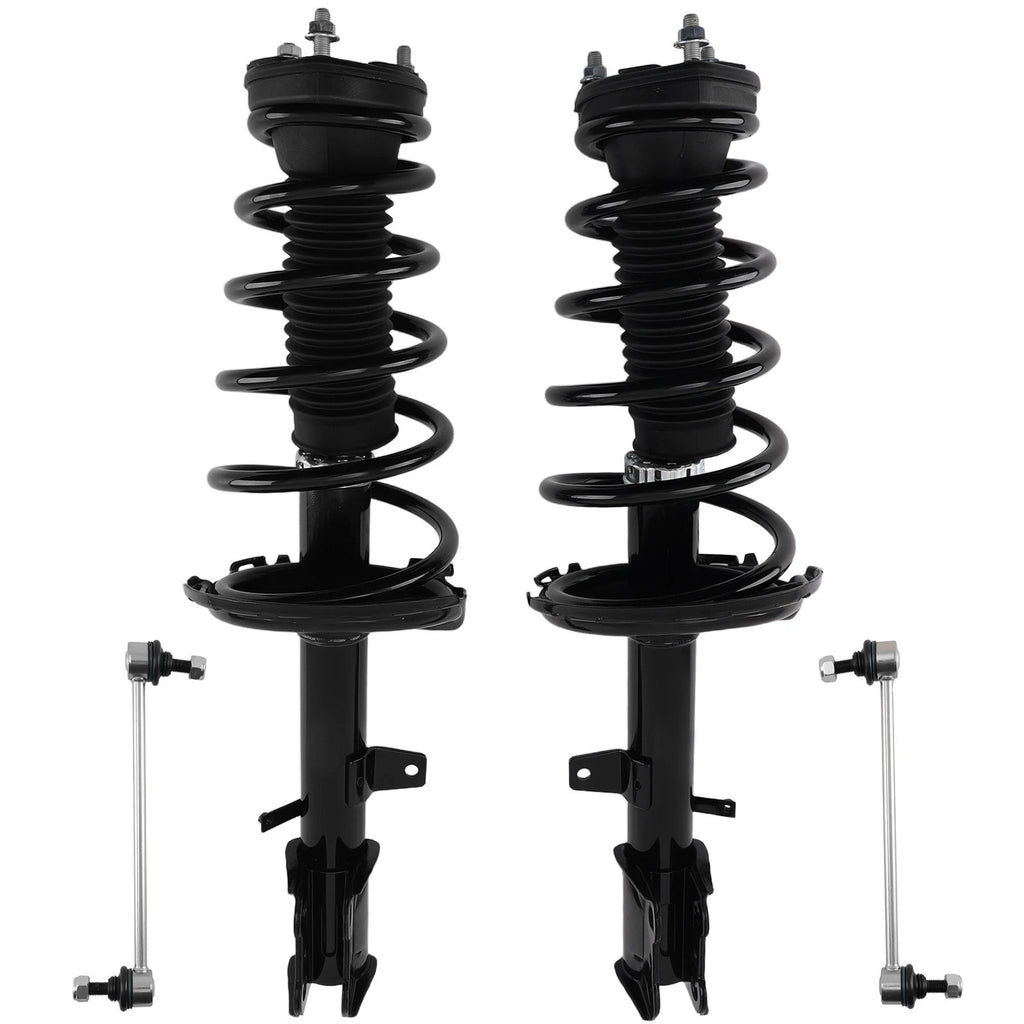 Rear Shock Strut Coil Spring Sway Bar Link Kit for Toyota Highlander Venza (2008–2021)
