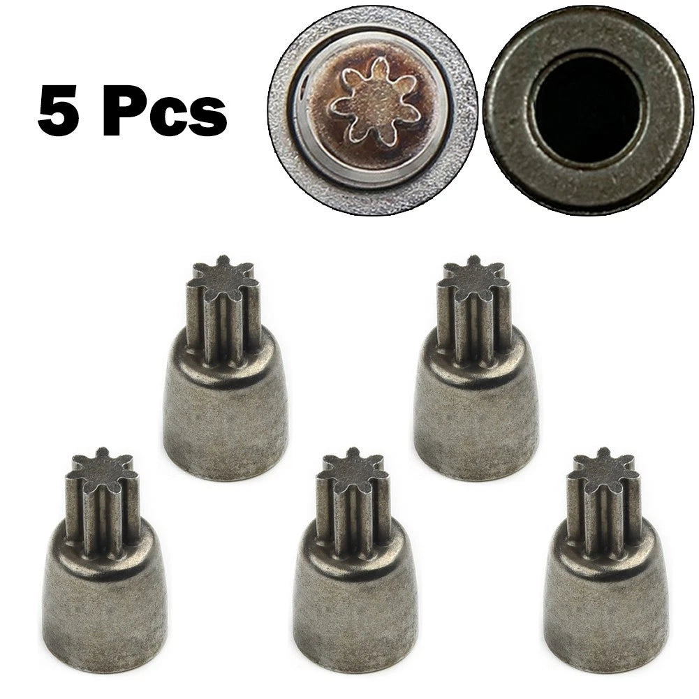 5-Pcs Gear Sleeve for Electric Wrench Motor Gear 7T (2106) 4.98mm Shaft
