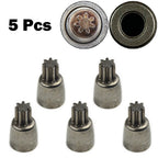 5-Pcs Gear Sleeve for Electric Wrench Motor Gear 7T (2106) 4.98mm Shaft