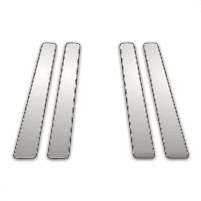 4Pc Chrome Pillar Post Covers for Kia Optima (2004–2006)