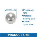 42.0mm Bearing Ball for G40 Precision (Steel, Silver Tone)