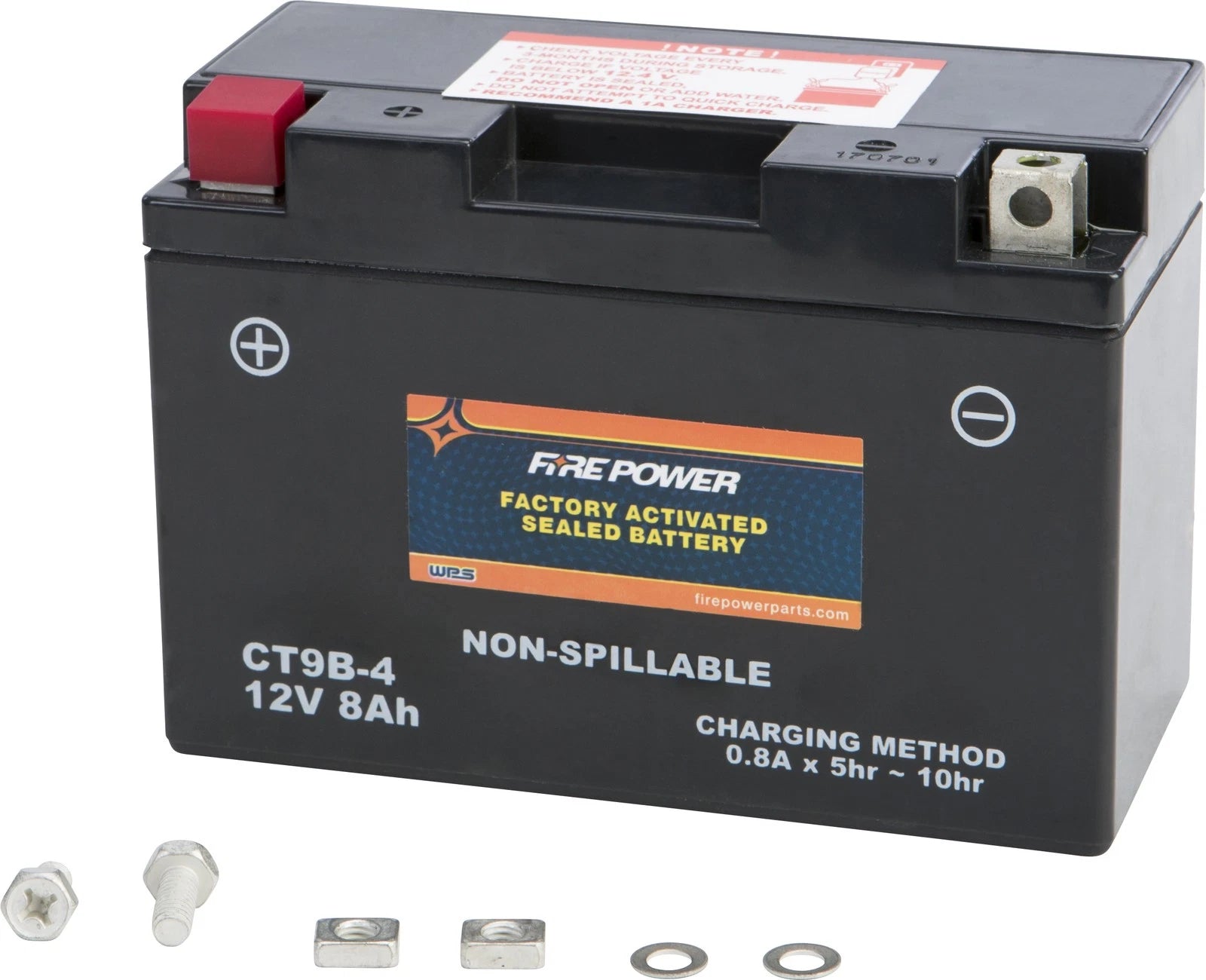 CT9B Battery for (Sealed, Factory Activated)