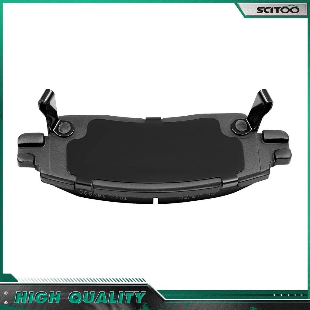 Rear Ceramic Brake Pads for Buick Enclave, Chevy Traverse, GMC Acadia (2008–2017)