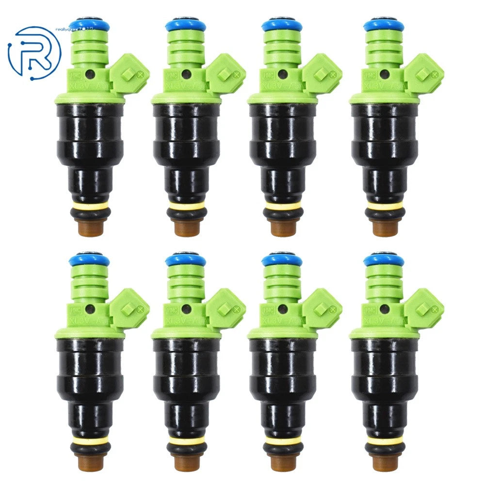 Set of 8 Fuel Injectors 42lb for GM Ford Mustang 