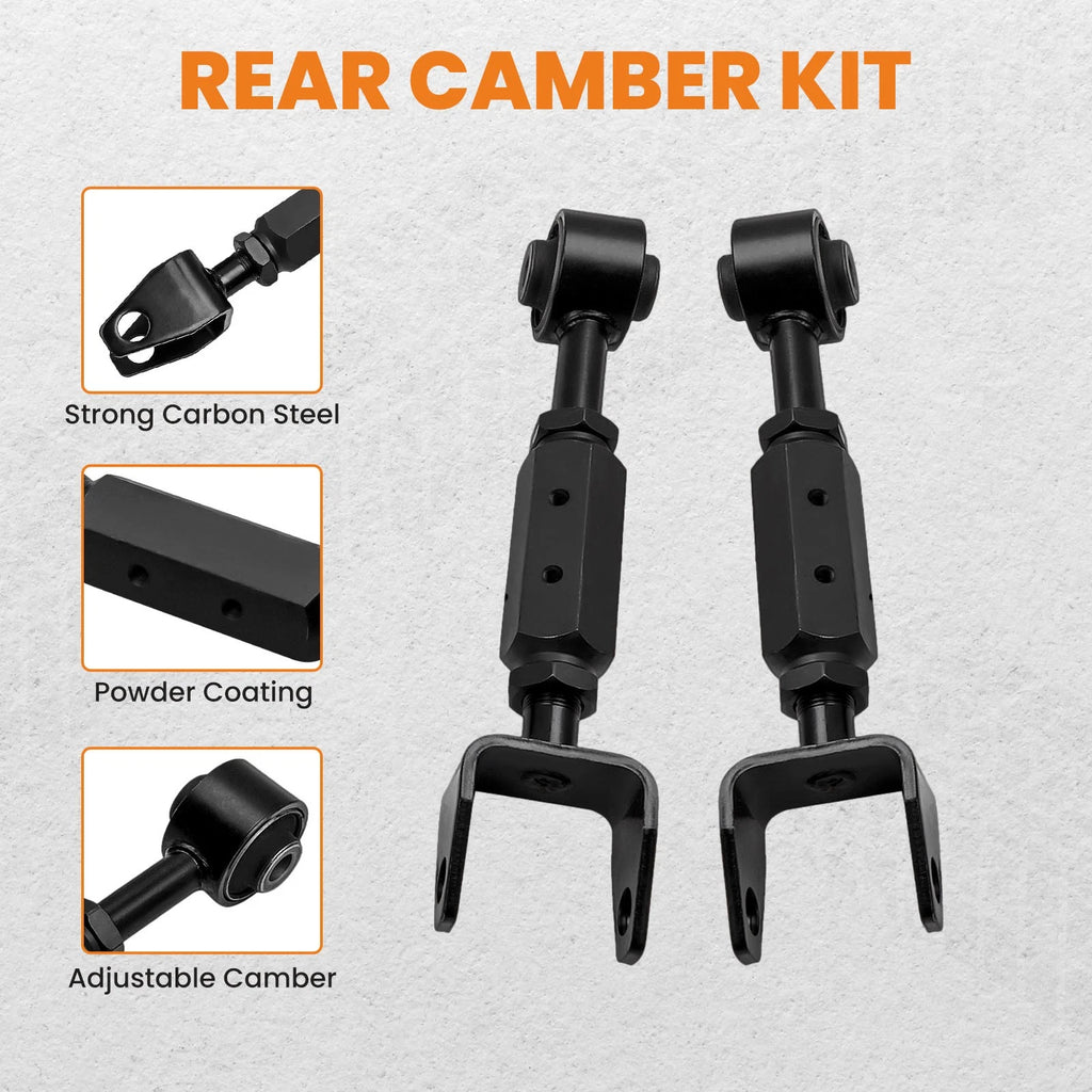 Rear Upper Adjustable Control Arms Set for Honda Element CR-V (2003–2011)