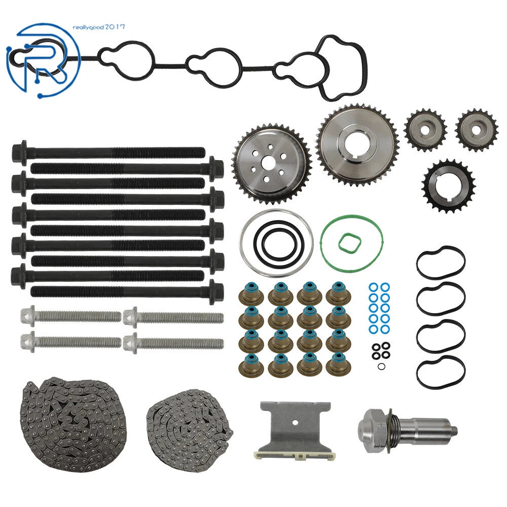 Timing Chain Kit Oil Pump Head Gasket for Chevrolet Malibu Equinox (2004–2012)