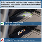 Under Seat Air Outlet Protection Cover for Mercedes-Benz GLE-Class (2016–2023) 2Pcs