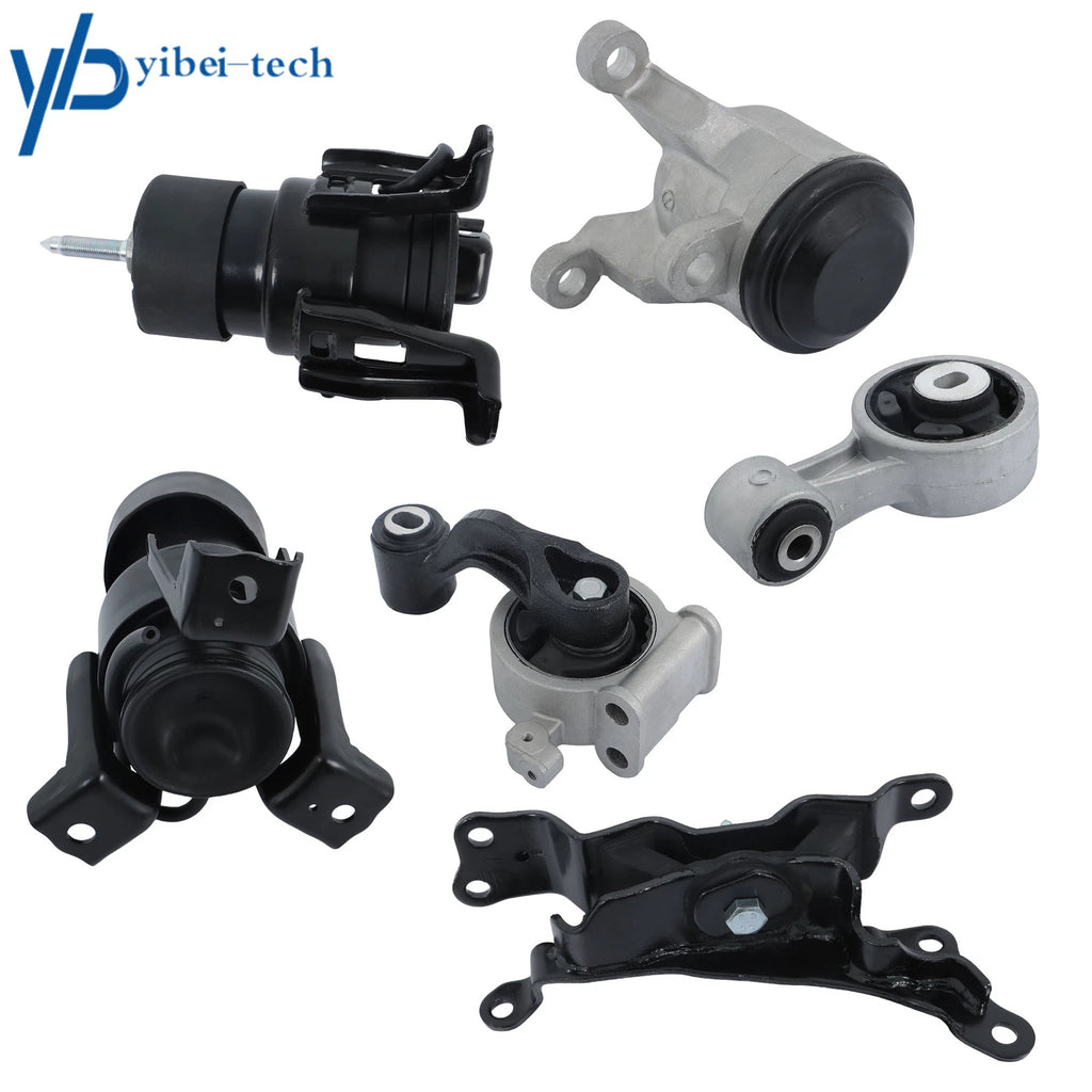 Set of 6 Engine & Transmission Mounts for Nissan Murano/Quest (2009–2014)